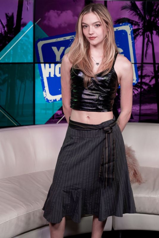 JAYDEN BARTELS at Young Hollywood Studio at Maybourne Hotel in Los Angeles 12/04/2024