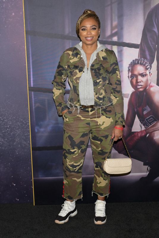 JEMELE HILL at The Fire Inside Premiere in Los Angeles 12/04/2024