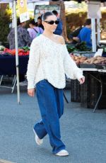 JENNA JOHNSON Out Shopping at Studio City Farmers Market 12/01/2024