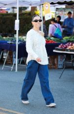 JENNA JOHNSON Out Shopping at Studio City Farmers Market 12/01/2024