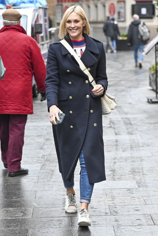 JENNI FALCONER Leaves Global Studios in London 12/12/2024