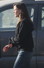 JENNIFER GARNER and ANGOURIE RICE on a Film Set in Malibu 12/03/2024