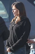 JENNIFER GARNER and ANGOURIE RICE on a Film Set in Malibu 12/03/2024