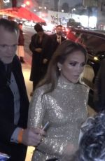 JENNIFER LOPEZ Arrives at Indiewire Honors in Los Angeles 12/05/2024