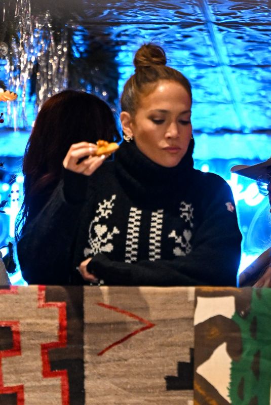 JENNIFER LOPEZ at a Store Event in Aspen 12/27/2024