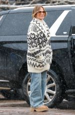 JENNIFER LOPEZ Out and About in Aspen 12/26/2024