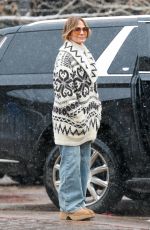 JENNIFER LOPEZ Out and About in Aspen 12/26/2024
