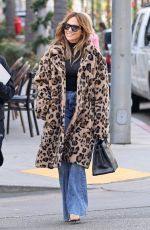 JENNIFER LOPEZ Out form Coffee with Her Assistant in Beverly Hills 12/03/2024