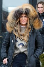 JENNIFER LOPEZ Out on Christmas Day for Dinner at White House Restaurant in Aspen 12/25/2024