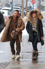 JENNIFER LOPEZ Out on Christmas Day for Dinner at White House Restaurant in Aspen 12/25/2024