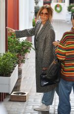 JENNIFER LOPEZ Out Shopping at Brentwood Country Mart 12/20/2024