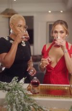 JENNIFER LOPEZ Serves Her Delola Cocktails from Christmas Ornaments to Toast the Holidays 12/23/2024