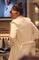 JENNIFER LOPEZ Shopping at Brunello Cucineli in Los Angeles 12/21/2024