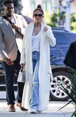 JENNIFER LOPEZ Shopping at Brunello Cucineli in Los Angeles 12/21/2024