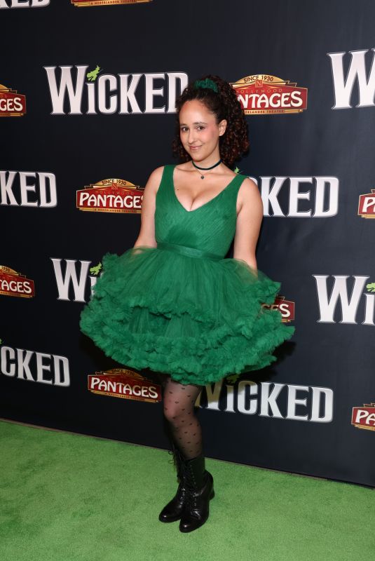 JESSI WILLIS at Hollywood Pantages Theatre Los Angeles Opening Night of Wicked: The Musical 12/05/2024