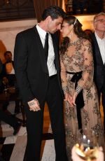 JESSICA ALBA and Michele Morrone Arrives at Discobolo Award at Hotel Eden in Rome 12/14/2024