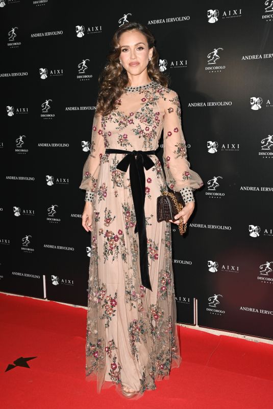 JESSICA ALBA at Discobolo Awards in Rome 12/14/2024