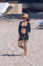 JESSICA ALBA in Bikini at a Beach in Puerto Vallarta 11/27/2024