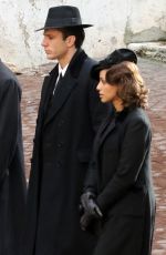 JESSICA ALBA on the Set of Maserati: the Brothers 12/12/2024
