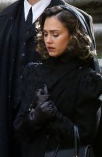 JESSICA ALBA on the Set of Maserati: the Brothers 12/12/2024
