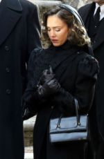 JESSICA ALBA on the Set of Maserati: the Brothers 12/12/2024