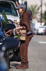 JESSICA ALBA Out for Smoothies at Kreation in Los Angeles 12/30/2024
