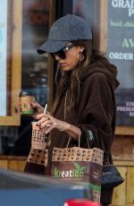 JESSICA ALBA Out for Smoothies at Kreation in Los Angeles 12/30/2024