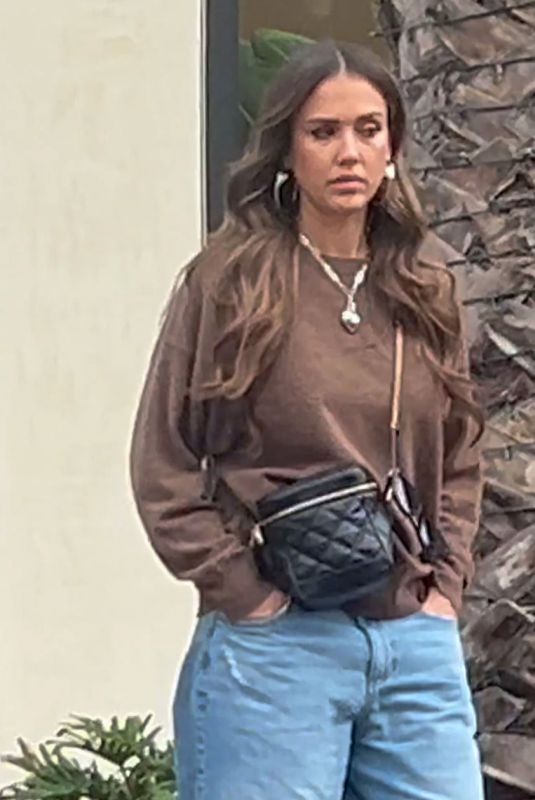 JESSICA ALBA Out Shopping with Friends in Los Angeles 12/04/2024
