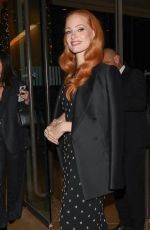 JESSICA CHASTAIN Arrives at 38th American Cinematheque Awards in Beverly Hills 12/06/2024