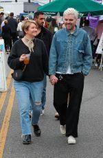 JILLLIAN BELL and Luke McGarry Out at Studio City Farmers Market 12/22/2024