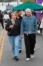 JILLLIAN BELL and Luke McGarry Out at Studio City Farmers Market 12/22/2024