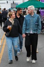 JILLLIAN BELL and Luke McGarry Out at Studio City Farmers Market 12/22/2024
