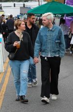 JILLLIAN BELL and Luke McGarry Out at Studio City Farmers Market 12/22/2024