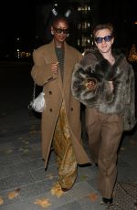 JODIE TURNER-SMITH Arrives at Vas J Morgan