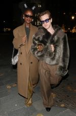 JODIE TURNER-SMITH Arrives at Vas J Morgan