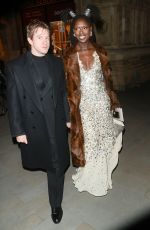 JODIE TURNER-SMITH Leaves British Fashion Awards in London 12/02/2024