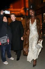 JODIE TURNER-SMITH Leaves British Fashion Awards in London 12/02/2024
