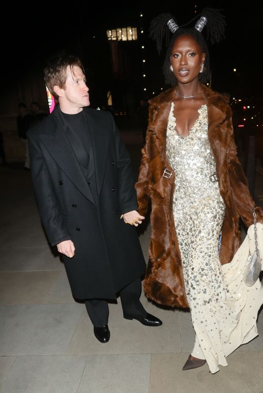 JODIE TURNER-SMITH Leaves British Fashion Awards in London 12/02/2024