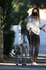 JOEY KING Out with Her Dogs in Los Angeles 12/10/2024