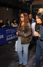 JORDYN WOODS Leaves J. Cole Concert at MSG in New York 12/17/2024