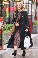 JOSIE GIBSON Arrives at Global Studios in London 12/09/2024