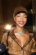JOURDAN DUNN Arrives at Vas J Morgan British Fashion Awards Afterparty in London 12/02/2024