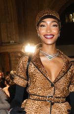 JOURDAN DUNN Arrives at Vas J Morgan British Fashion Awards Afterparty in London 12/02/2024