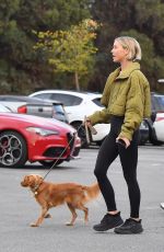 JULIANNE HOUGH at Dinner Date with Tanner Courtad in Studio City 12/06/2024