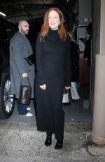 JULIANNE MOORE Arrives at Good Morning America in New York 12/09/2024