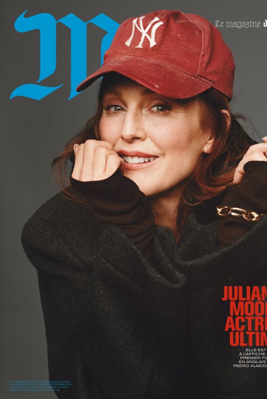 JULIANNE MOORE in Le Monde Magazine, December 2024