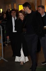 JULIANNE MOORE Leaves Paris Cinema After Promoting The Room Next Door 12/16/2024