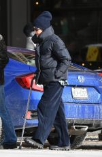 JULIANNE MOORE Out and About in New York City on Christmas Eve 12/24/2024