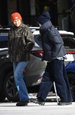JULIANNE MOORE Out and About in New York City on Christmas Eve 12/24/2024