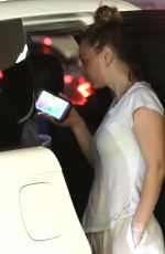 KALEY CUOCO Departing LAX Airport in Los Angeles 12/04/2024